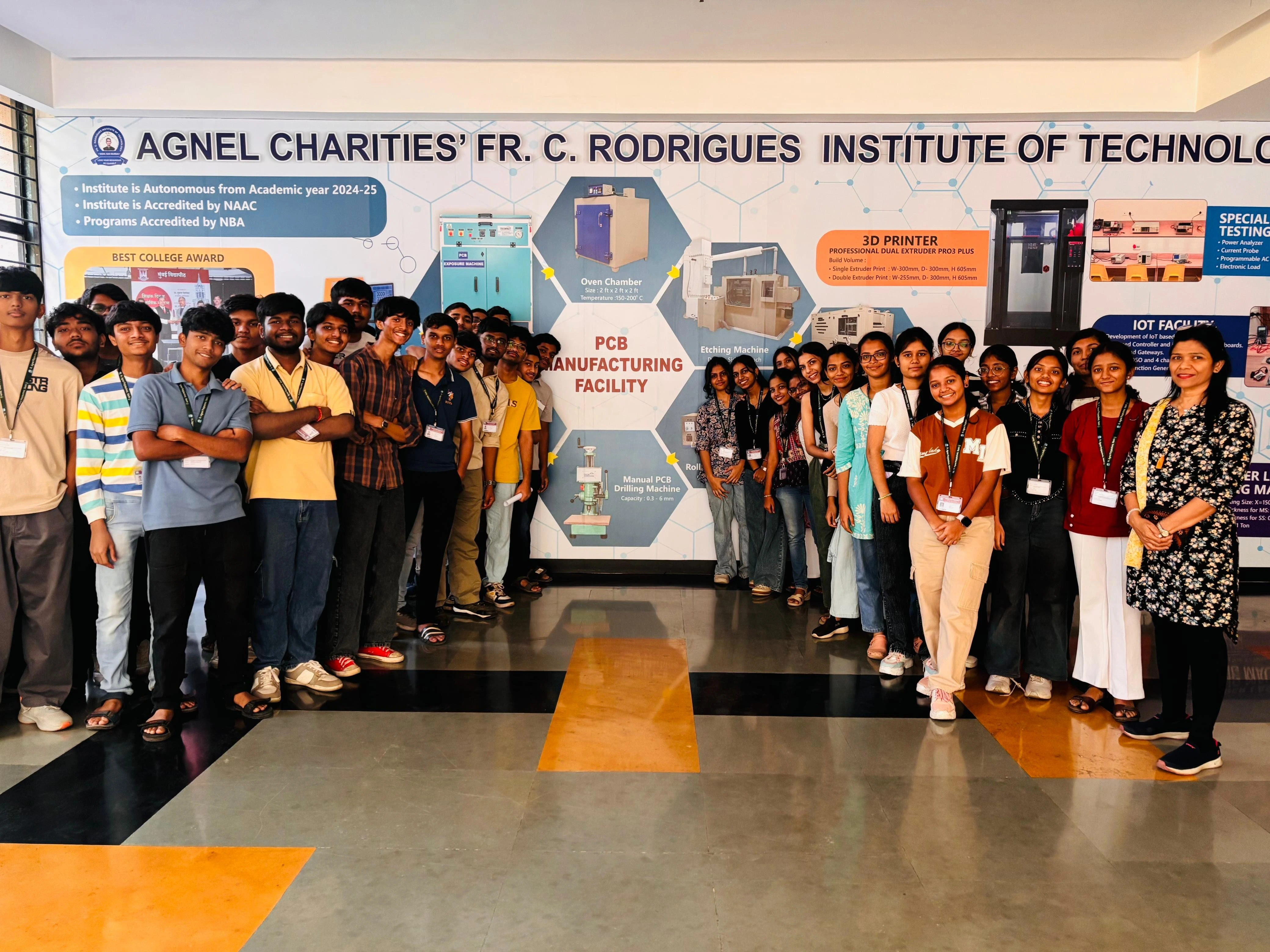 INDUSTRIAL VISIT TO PCB MAKING FACILITY, FCRIT VASHI.webp picture